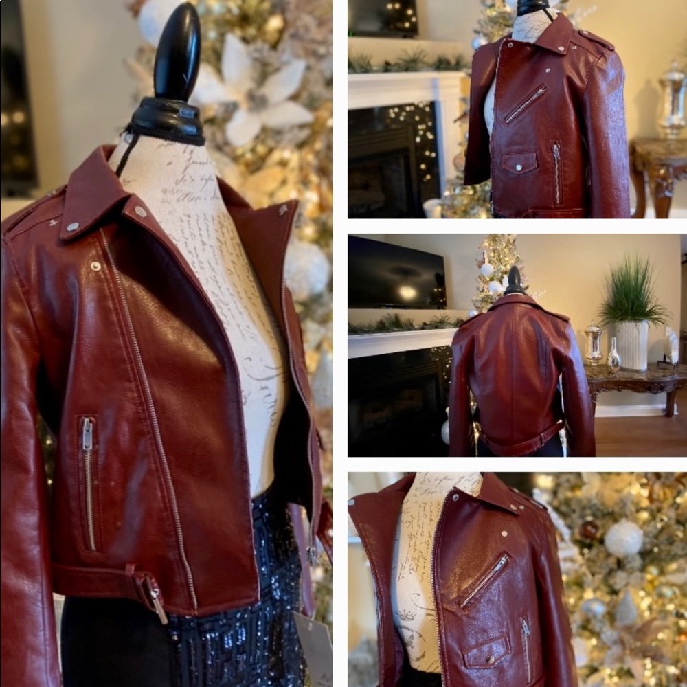 NEW Lika Rulla Leather Jacket